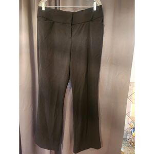 Maurices Women's Flare Slacks Size 14R Black Dress Pants Mid-Rise